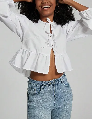 Bluza SHEIN, alb
