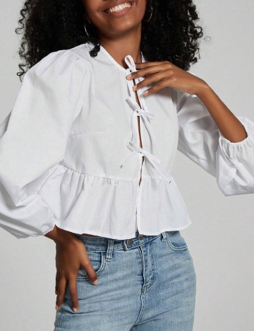 Bluza SHEIN, alb