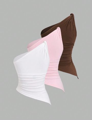 Set topuri 3 bucati SHEIN, mix culori