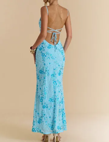 Rochie lunga SHEIN, albastru