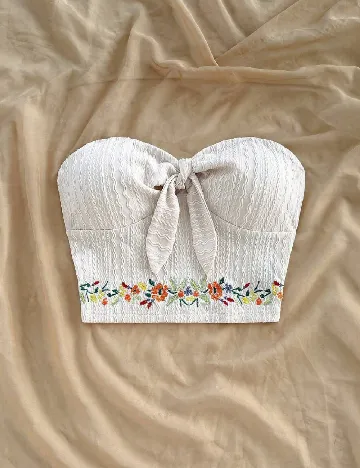 Top SHEIN, crem