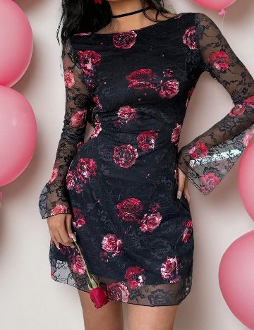 Rochie scurta SHEIN, negru