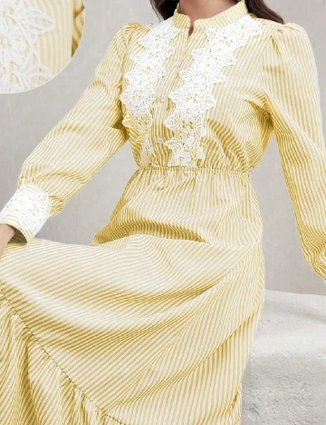 Rochie lunga SHEIN, galben
