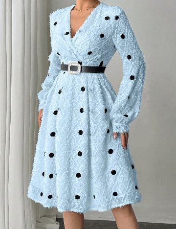 Rochie scurta SHEIN, albastru