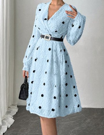 Rochie scurta SHEIN, albastru