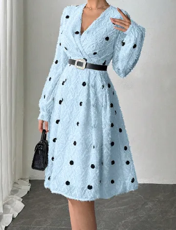 Rochie scurta SHEIN, albastru