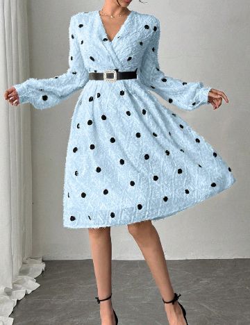 Rochie scurta SHEIN, albastru