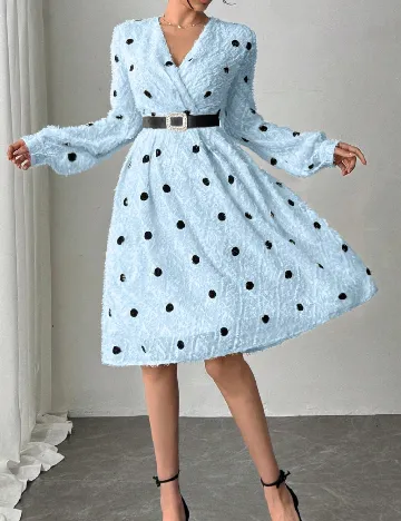 Rochie scurta SHEIN, albastru