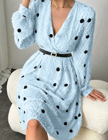 Rochie scurta SHEIN, albastru