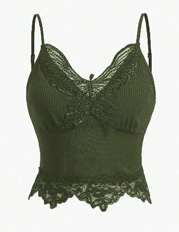 Top Romwe, verde