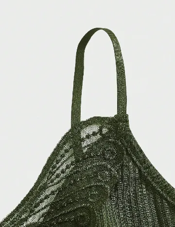Top Romwe, verde