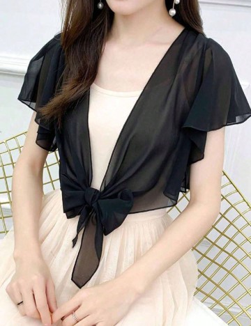 Bolero SHEIN, negru