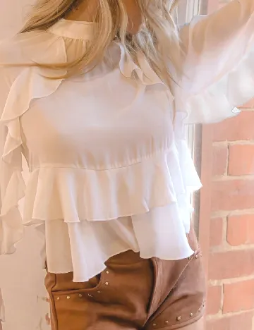 Bluza SHEIN, alb