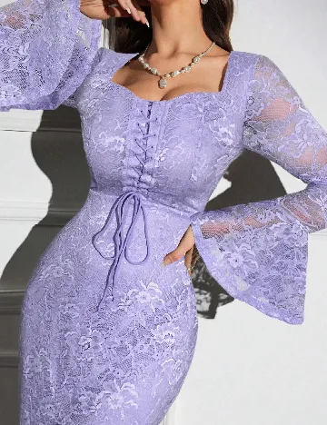 Rochie lunga SHEIN, mov