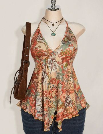 Bluza SHEIN CURVE, mix culori