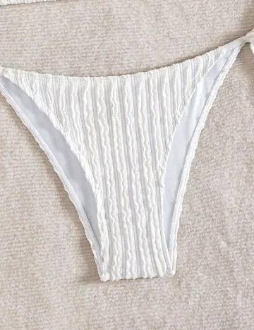 Costum de baie SHEIN, alb