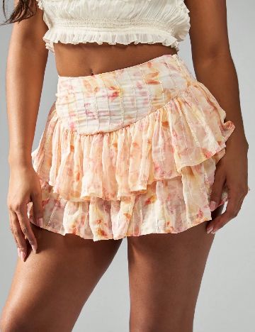 Fusta pantalon Missguided, mix culori