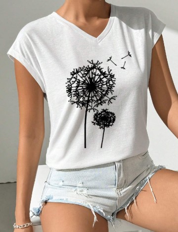 Tricou SHEIN, alb