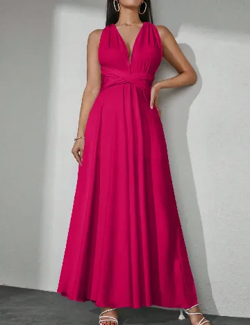 Rochie lunga SHEIN, roz