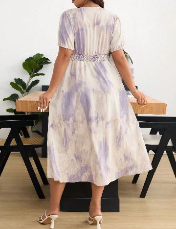 Rochie lunga SHEIN CURVE, crem