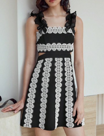 Rochie scurta MOTF, negru