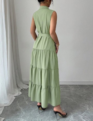 Rochie lunga SHEIN, verde