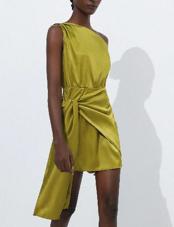 Rochie scurta SHEIN, verde