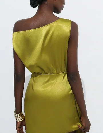 Rochie scurta SHEIN, verde