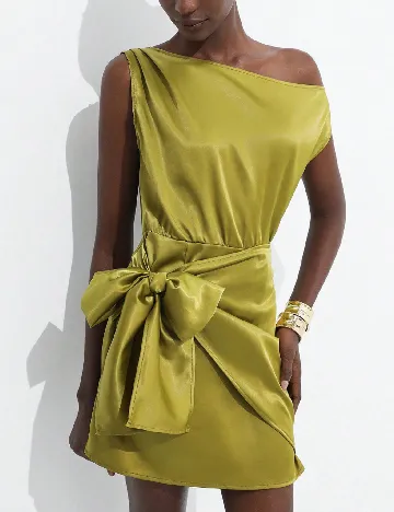 Rochie scurta SHEIN, verde