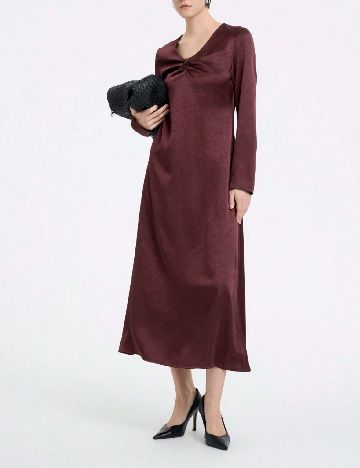 Rochie medie SHEIN, maro