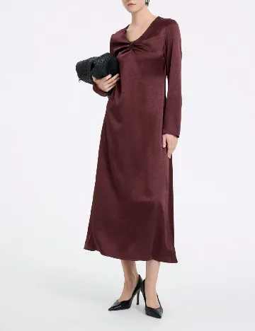 Rochie medie SHEIN, maro