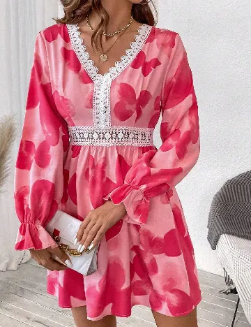 Rochie scurta SHEIN, roz