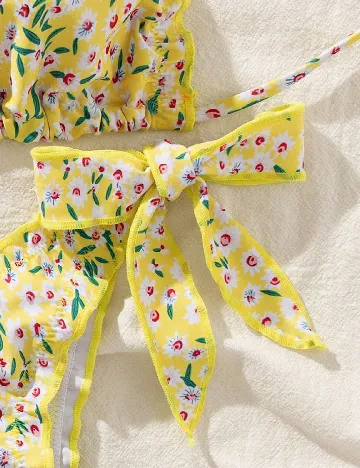 Costum de baie SHEIN, floral
