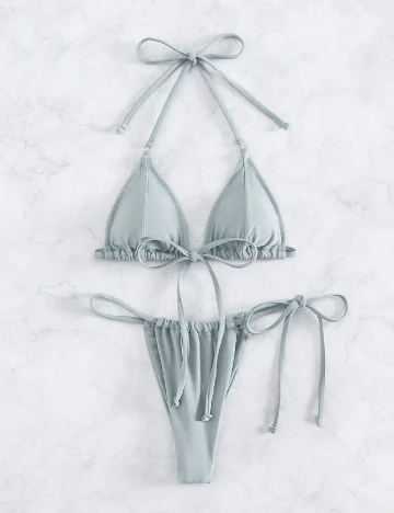 Costum de baie SHEIN, gri