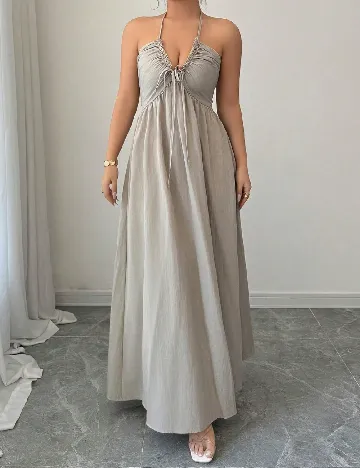 Rochie lunga SHEIN, gri