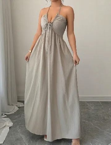 Rochie lunga SHEIN, gri