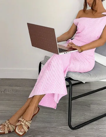 Rochie lunga SHEIN, roz