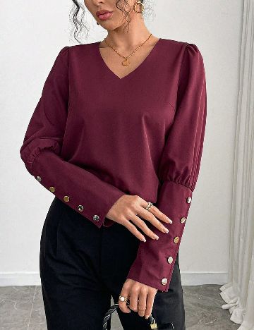 Bluza SHEIN, pruna