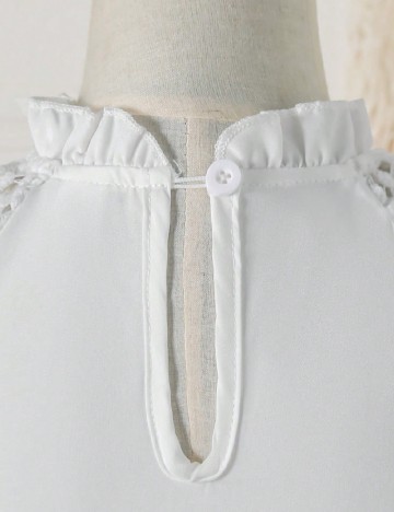 Rochie Shein Kids, alb/albastru