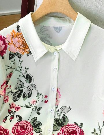 Camasa SHEIN CURVE, floral print