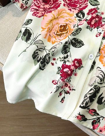 Camasa SHEIN CURVE, floral print