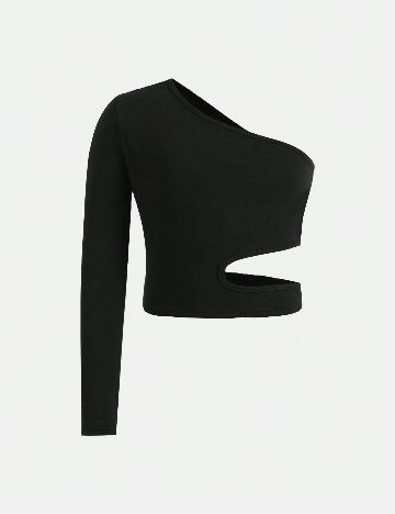 Top Shein Kids, negru