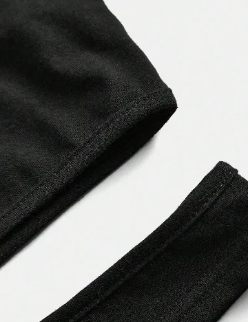 Top Shein Kids, negru