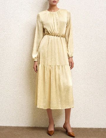 Rochie medie SHEIN, galben