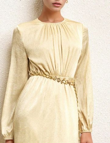 Rochie medie SHEIN, galben