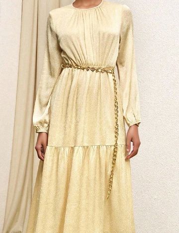 Rochie medie SHEIN, galben