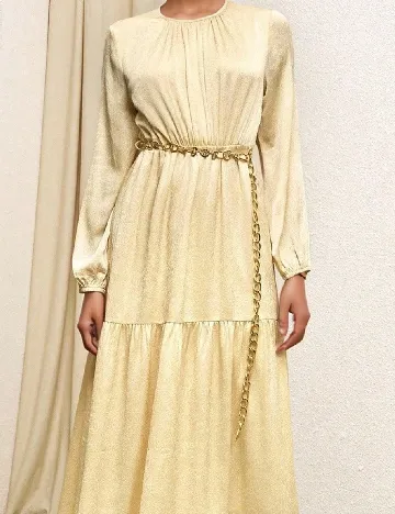 Rochie medie SHEIN, galben