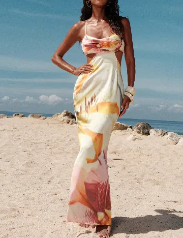 Rochie lunga SHEIN, mix culori