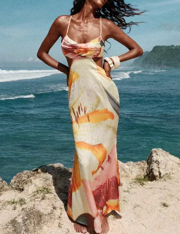 Rochie lunga SHEIN, mix culori