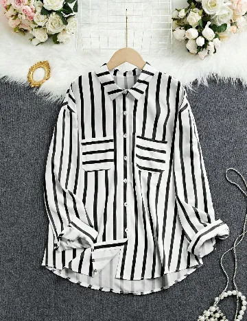 Camasa SHEIN CURVE, alb